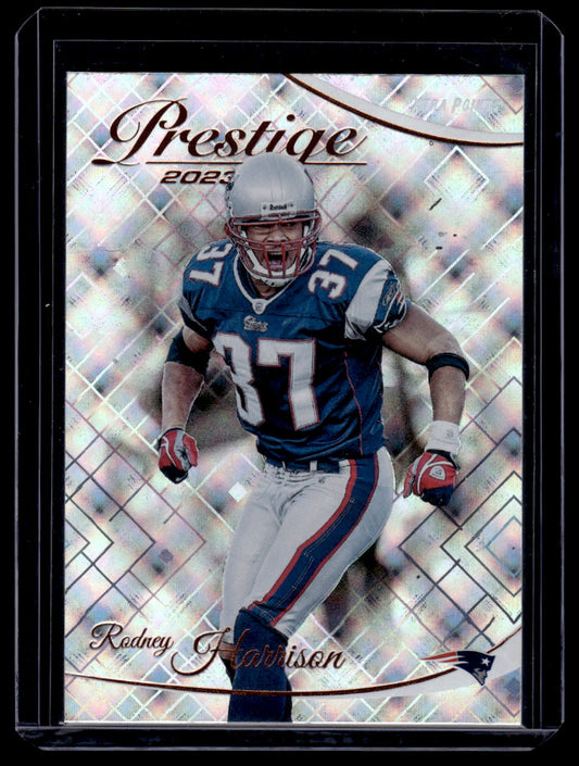 Panini Prestige "Extra Points" #202 Rodney Harrison (New England Patriots)