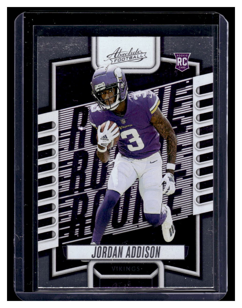 2023 Absolute #112 Jordan Addison Rookie RC (Minnesota Vikings)