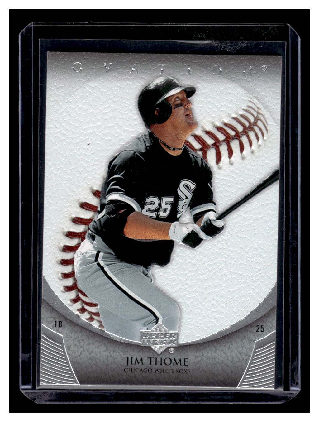 2006 Upper Deck Ovation #78 Jim Thome (Chicago White Sox)