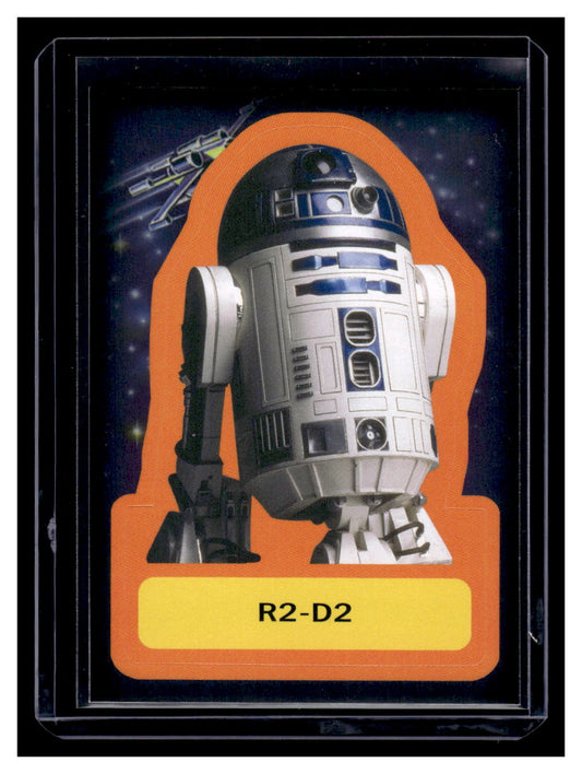 2015 Topps Star Wars Journey to The Force Awakens Stickers R2-D2 #S-12