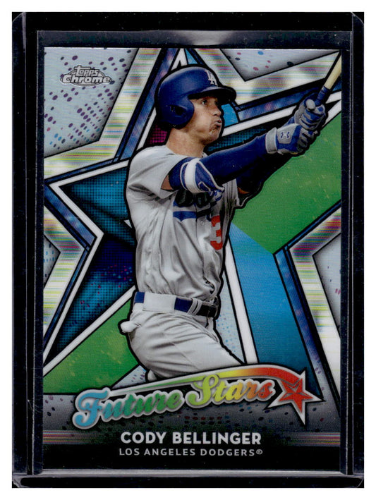 2018 Topps Chrome " Future Stars" #FS-20 Cody Bellinger (Los Angeles Dodgers)