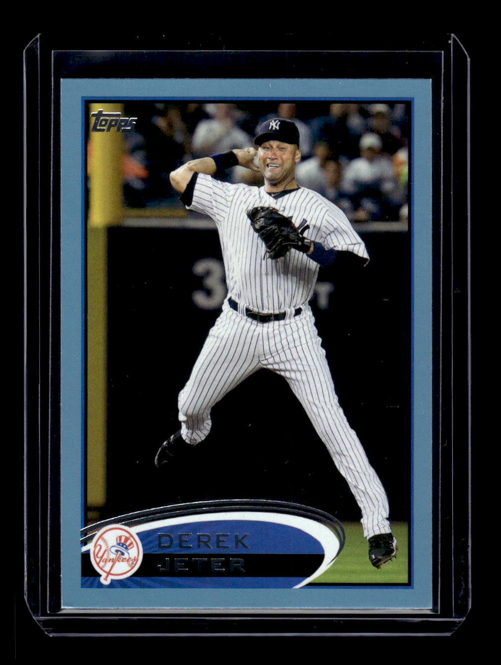 2012 Topps Wal-Mart Blue Border #30 Derek Jeter (New York Yankees)