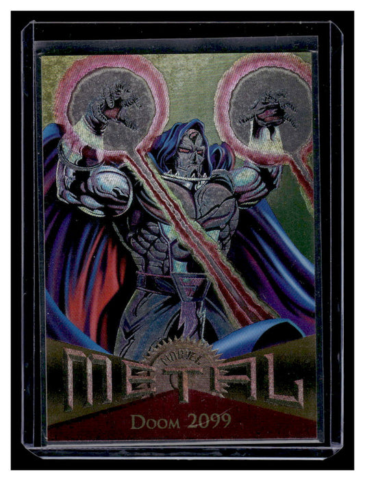 1995 Marvel Metal "Power Grid" Card #45 DOOM 2099