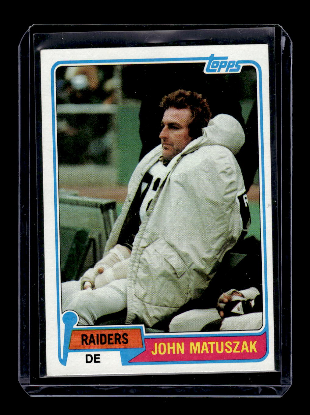 1981 Topps #255 John Matuszak (Oakland Raiders)