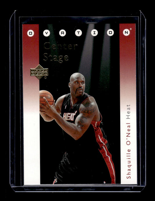 2006-07 Upper Deck Ovation Center Stage #SO Shaquille O'Neal (Miami Heat)