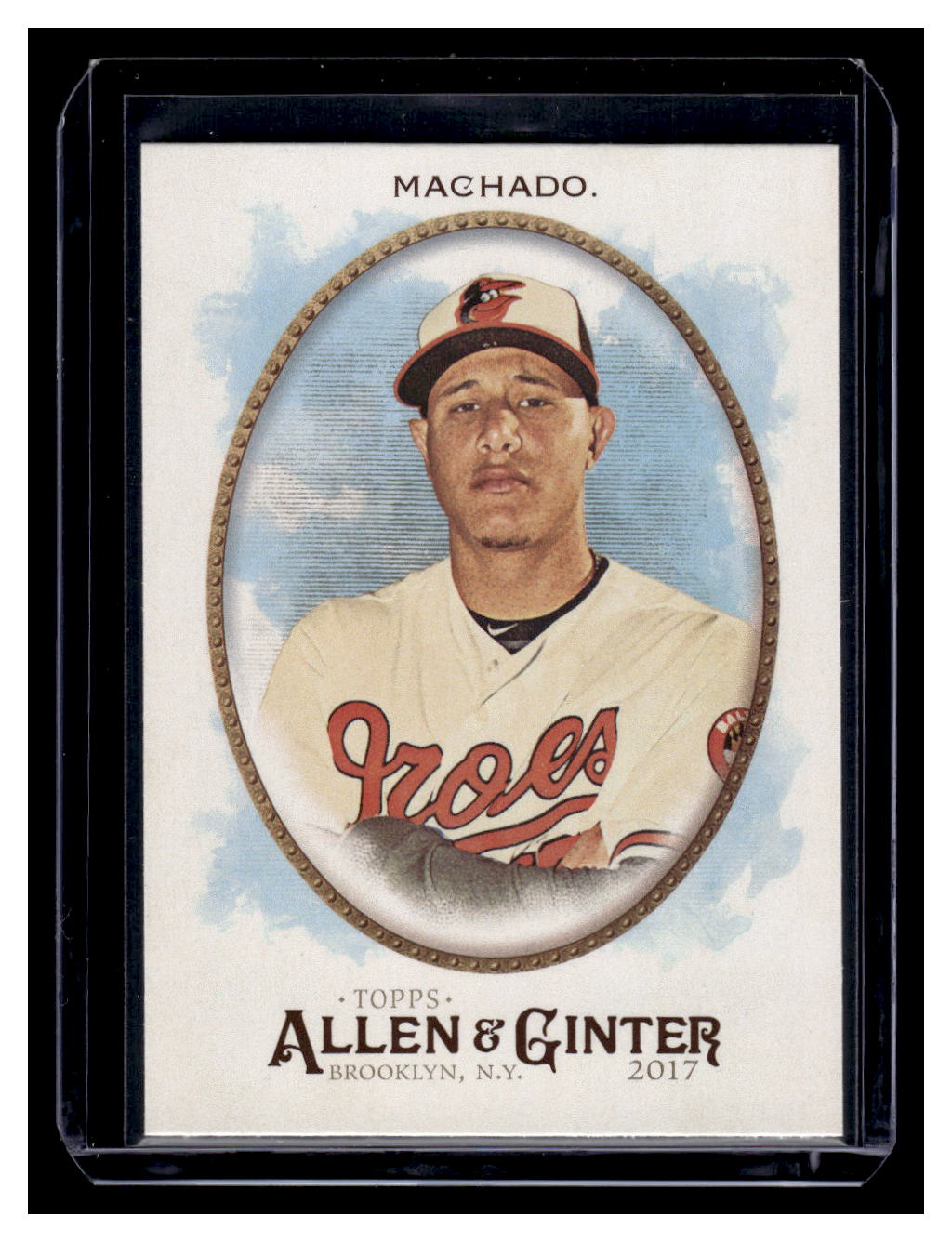 2017 Topps Allen & Ginter #204 Manny Machado (Baltimore Orioles)