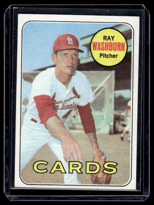 1969 Topps #415 Ray Washburn (St. Louis Cardinals)