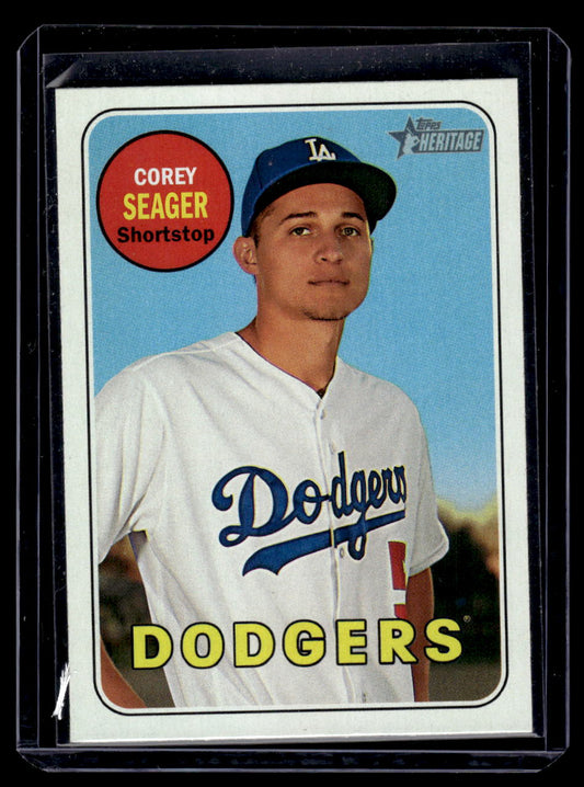 Topps Heritage #45 Corey Seager (Los Angeles Dodgers)