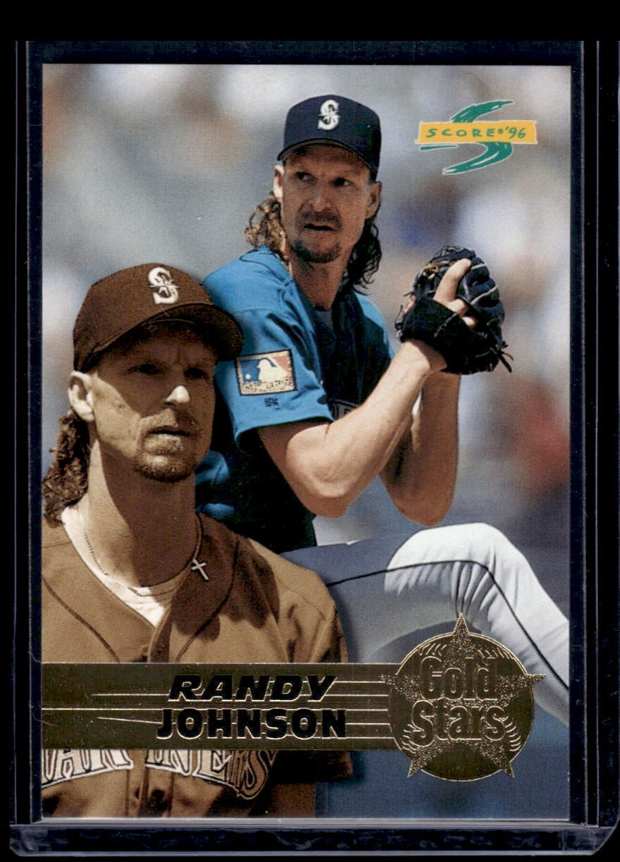 1996 Score "Gold Stars" #29 Randy Johnson (Seattle Mariners)