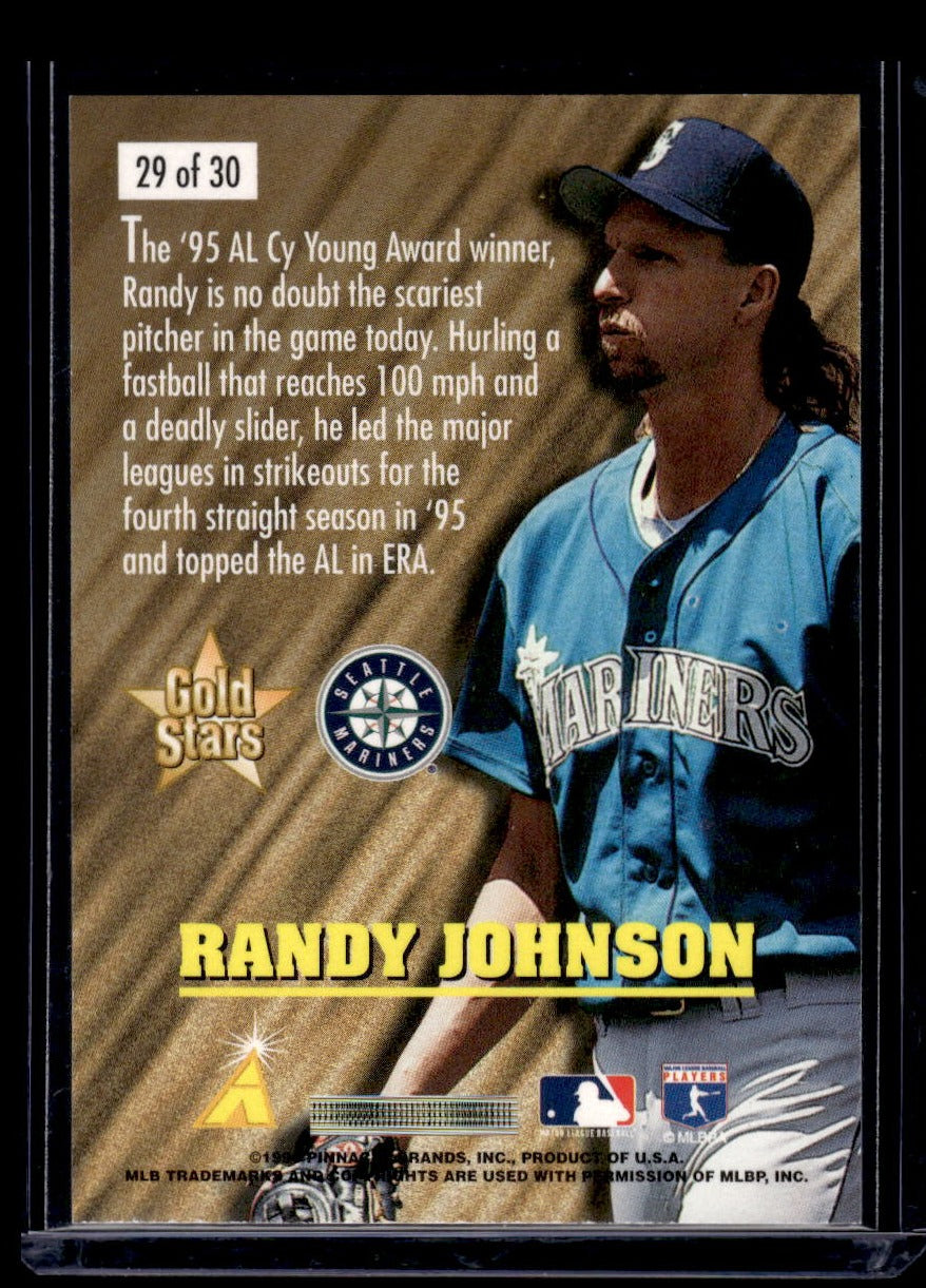 1996 Score "Gold Stars" #29 Randy Johnson (Seattle Mariners)