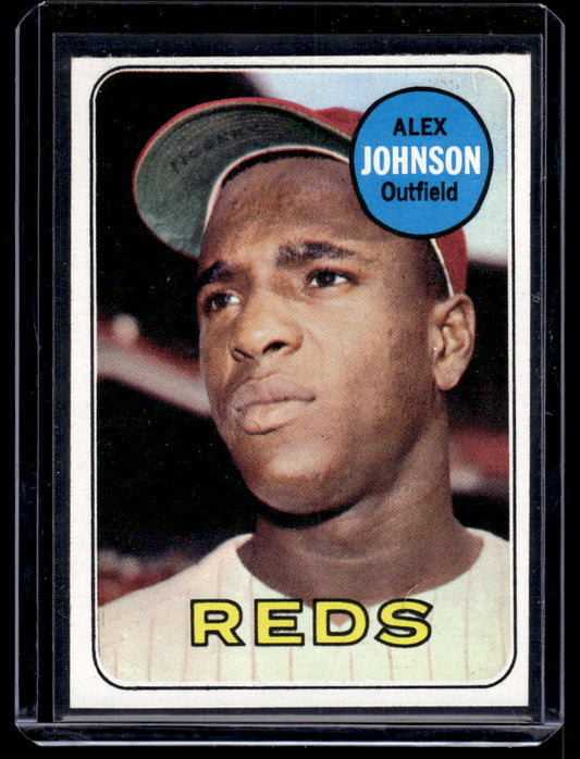 1969 Topps Alex Johnson Card #280 (Cincinnati Reds)