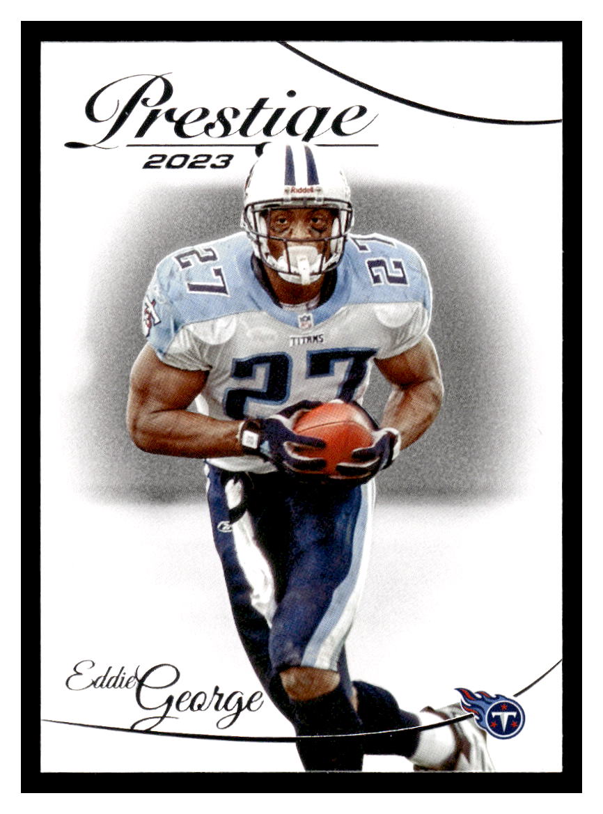 2023 Panini Prestige #286 Eddie George (Tennessee Titans)