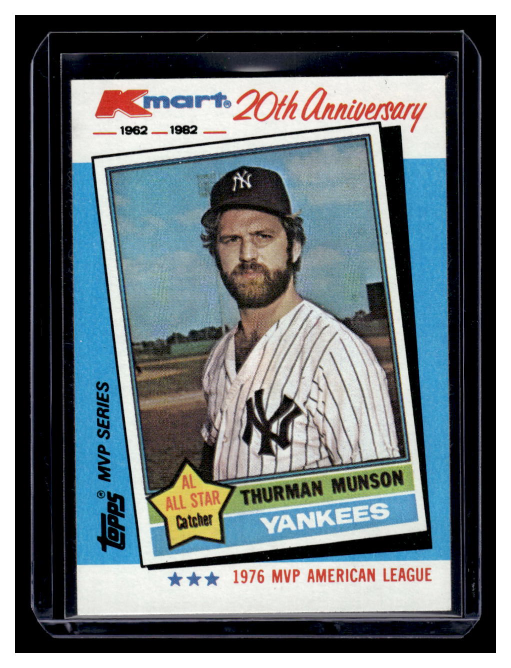 1982 Topps Kmart 20th Anniversary #29 Thurman Munson (New York Yankees)