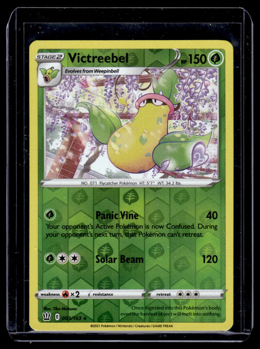 2021 Pokemon Battle Styles Victreebel Reverse Holo Card #3