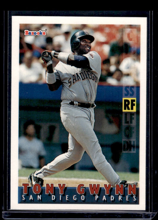 1995 Bazooka #30 Tony Gwynn (San Diego Padres)