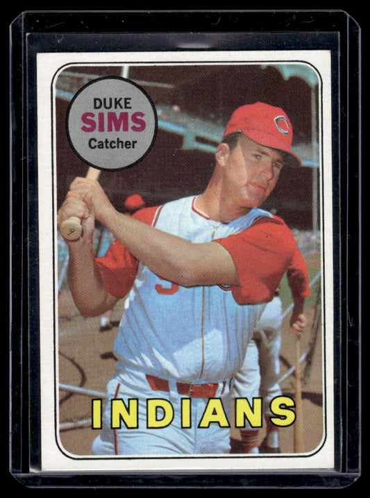 1969 Topps #414 Duke Sims (Cleveland Indians)