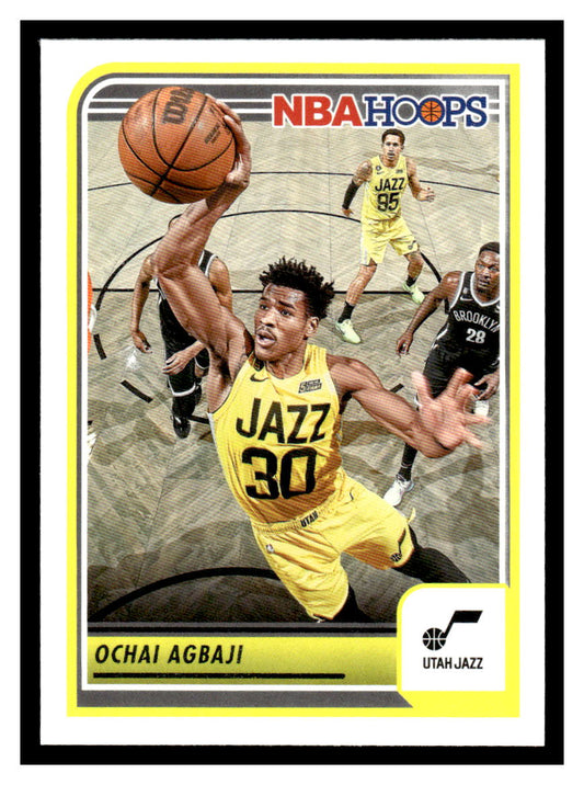 2023-24 NBA Hoops #228 Ochai Agbaji (Utah Jazz)