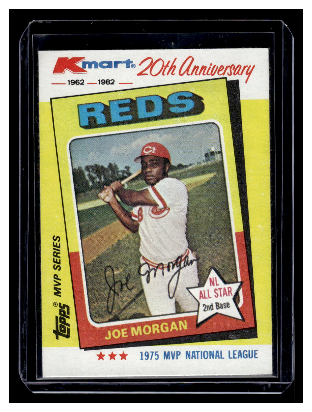 1982 Topps Kmart 20th Anniversary #28 Joe Morgan (Cincinnati Reds)