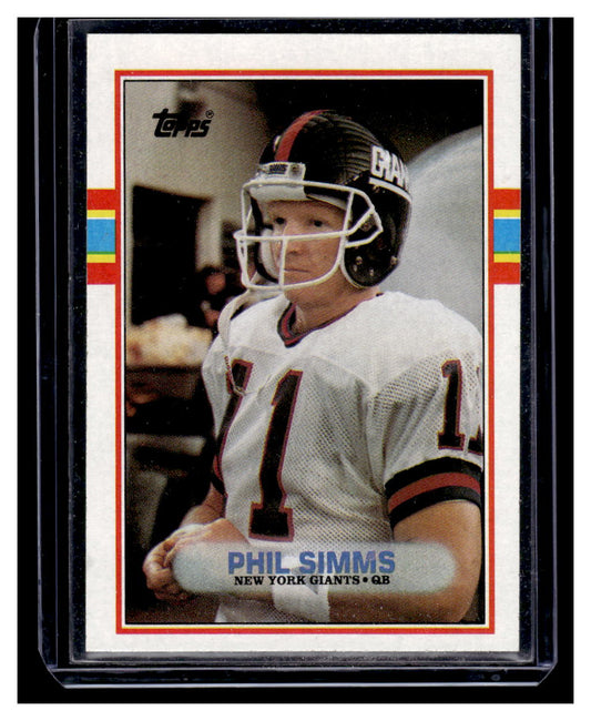 1989 Topps #12 Phil Simms (New York Giants)