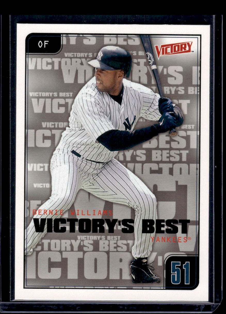 2001 Upper Deck Victory #617 Bernie Williams (New York Yankees)