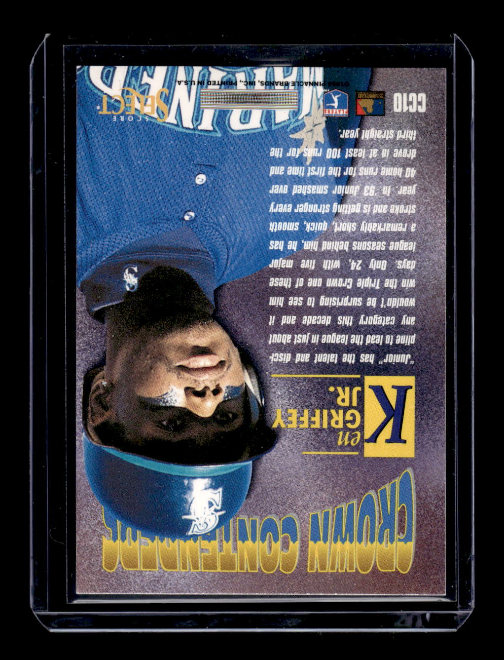 1994 Select Crown Contenders #CC10 Ken Griffey Jr. (Seattle Mariners)