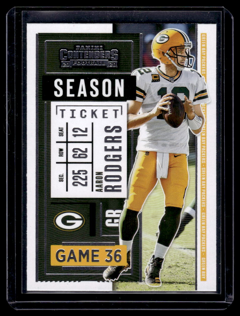 2020 Panini Contenders #1 Aaron Rodgers (Green Bay Packers)