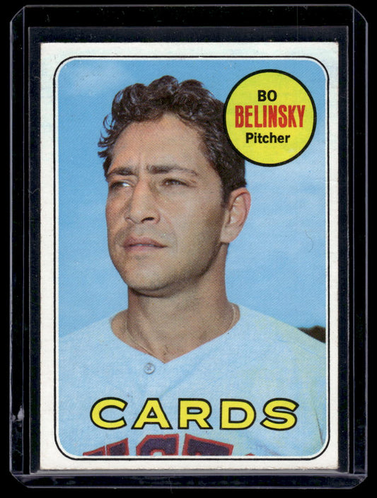 1969 Topps #366 Bo Belinsky (St. Louis Cardinals)