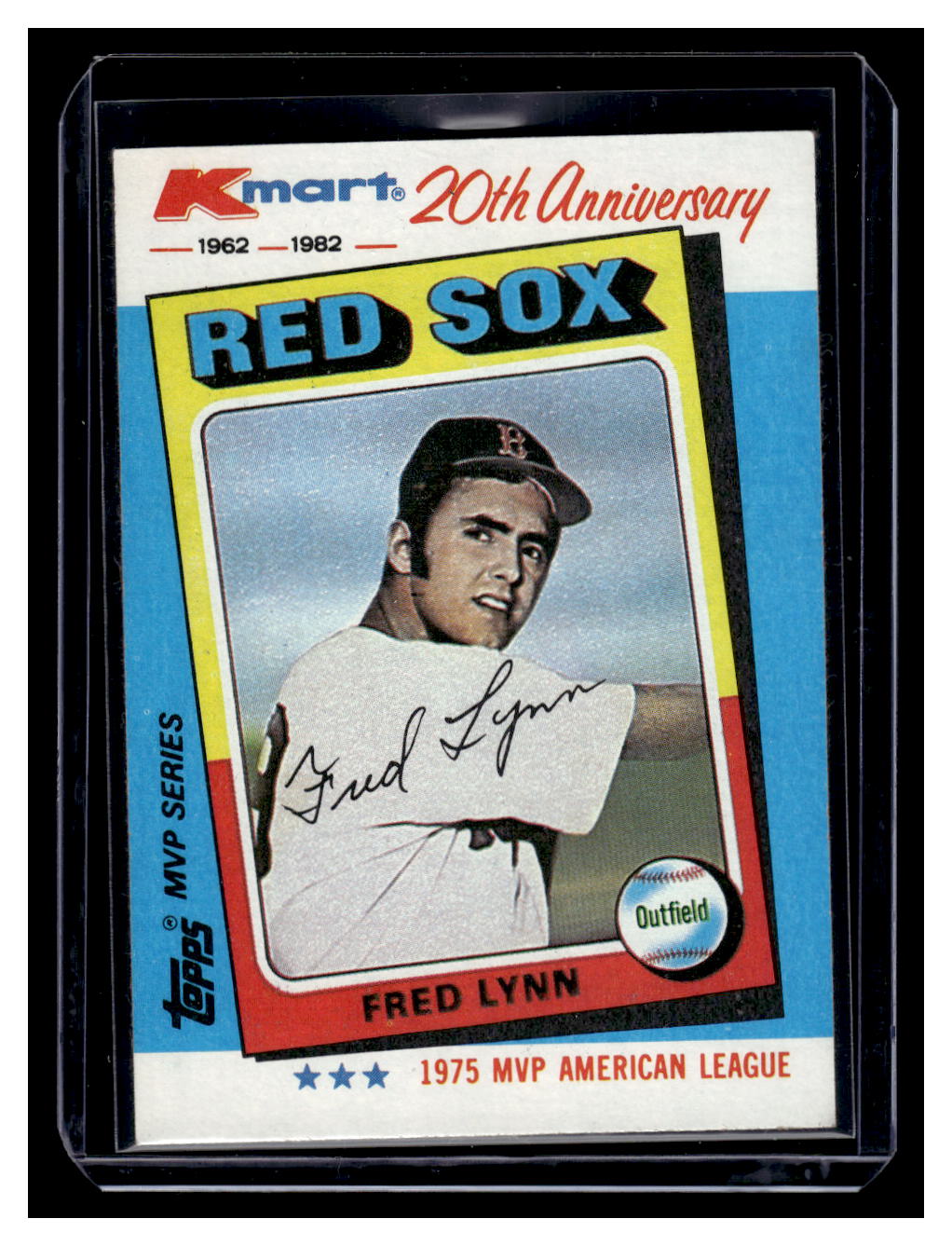 1982 Topps Kmart 20th Anniversary #27 Fred Lynn (Boston Red Sox)