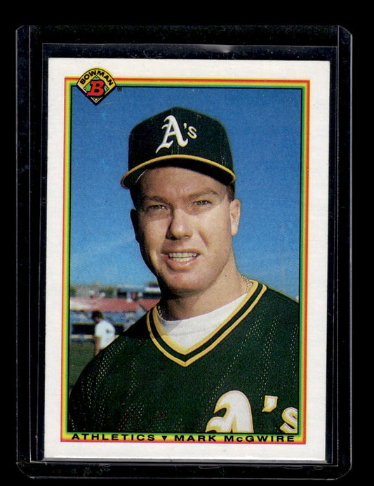 1990 Bowman #454 Mark McGwire (Oakland Athletics)