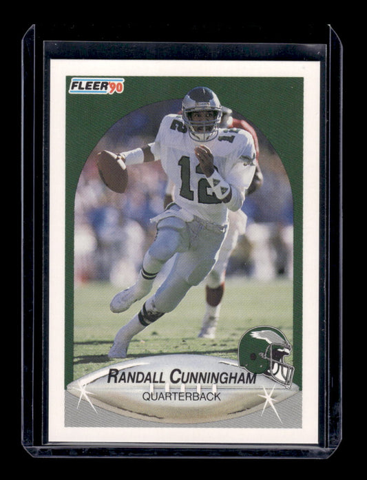 1990 Fleer #82 Randall Cunningham (Philadelphia Eagles)