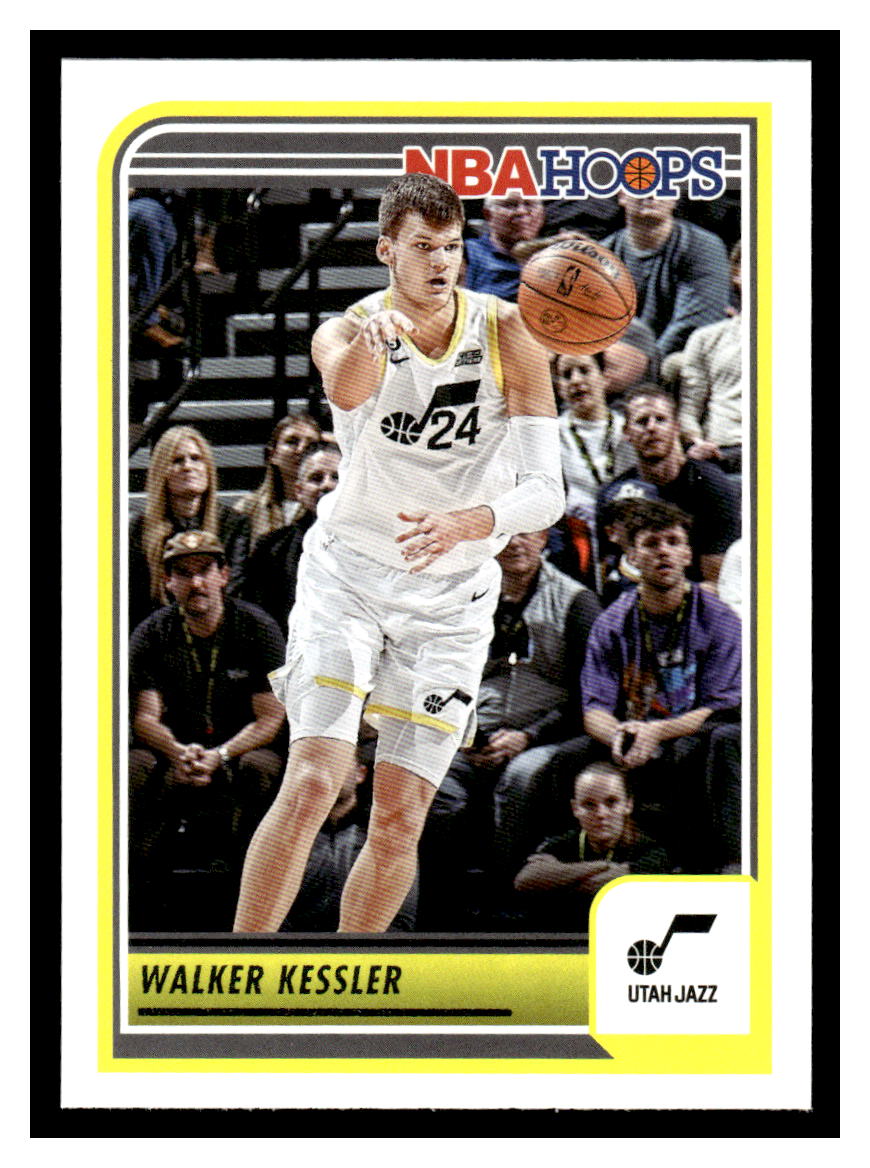 2023-24 NBA Hoops #13 Walker Kessler (Utah Jazz)