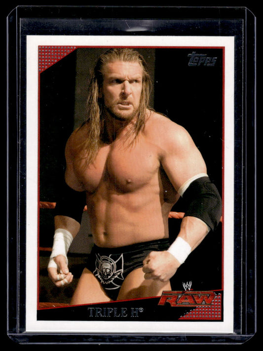 2009 Topps WWE Triple H #48