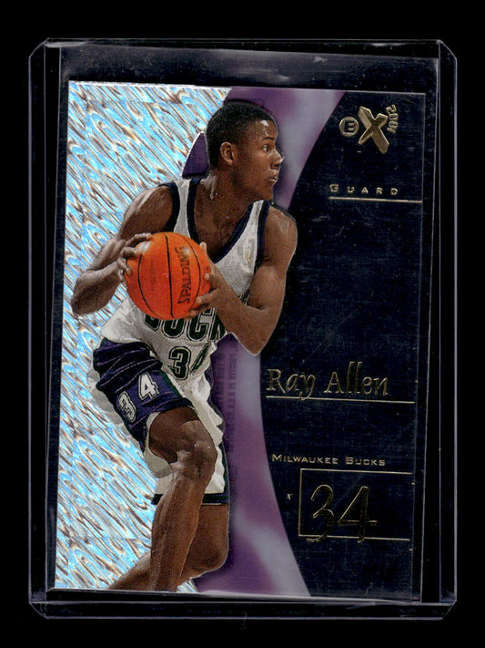 Ray Allen 1997-98 Skybox E-X2001 #33 (Milwaukee Bucks)