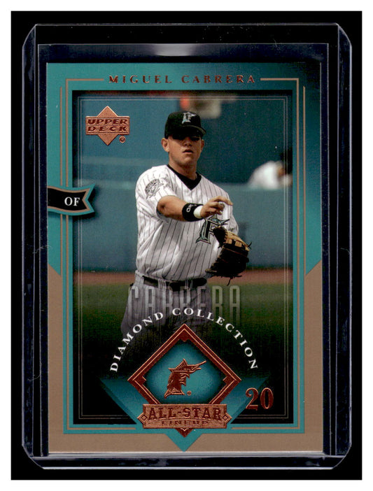 2004 Upper Deck Diamond Collection All-Star Lineup #35 Miguel Cabrera (Florida Marlins)