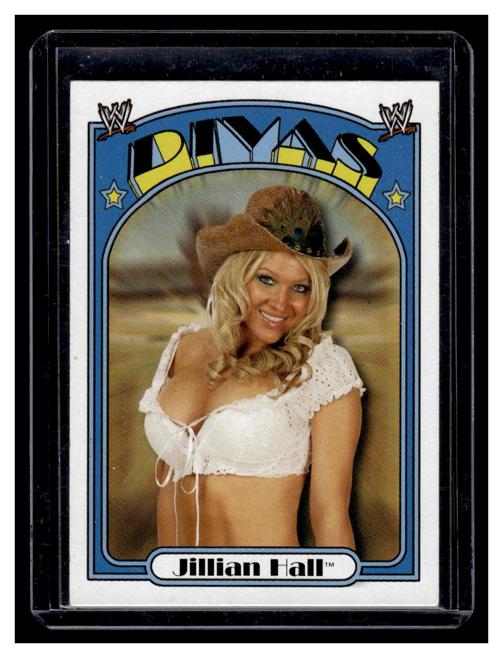 2006 WWE Topps Heritage Jullian Hall DIVAS Card #68