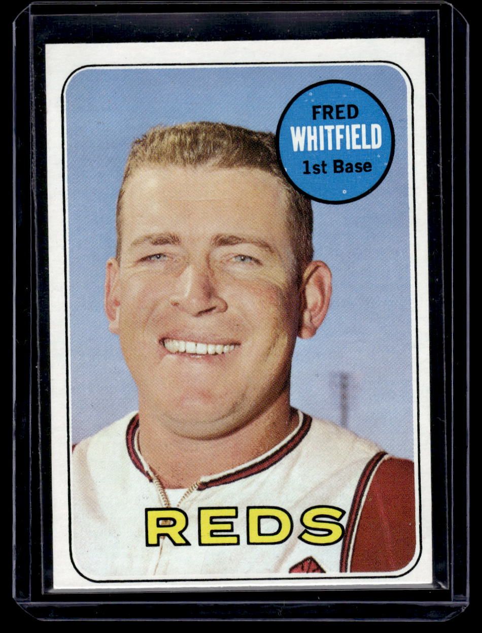 1969 Topps #518 Fred Whitfield (Cincinnati Reds)