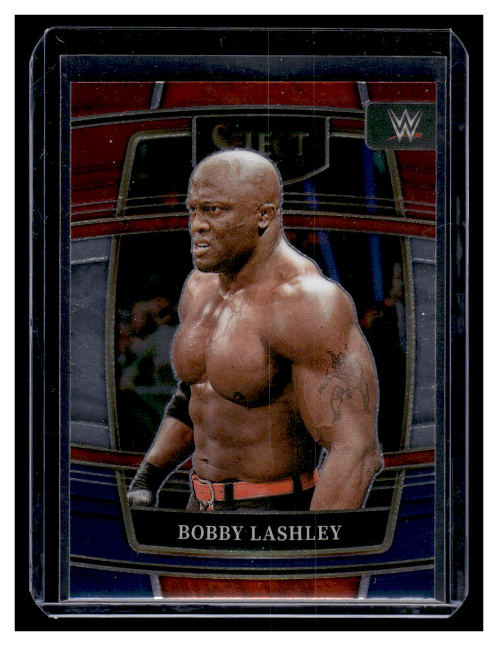 2022 Panini Select WWE Concourse Red and Blue Bobby Lashley #83