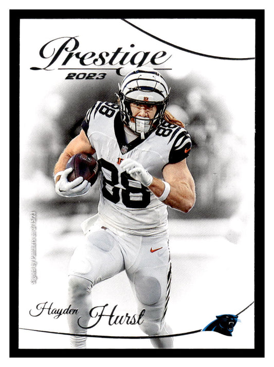 2023 Panini Prestige #42 Hayden Hurst (Carolina Panthers)