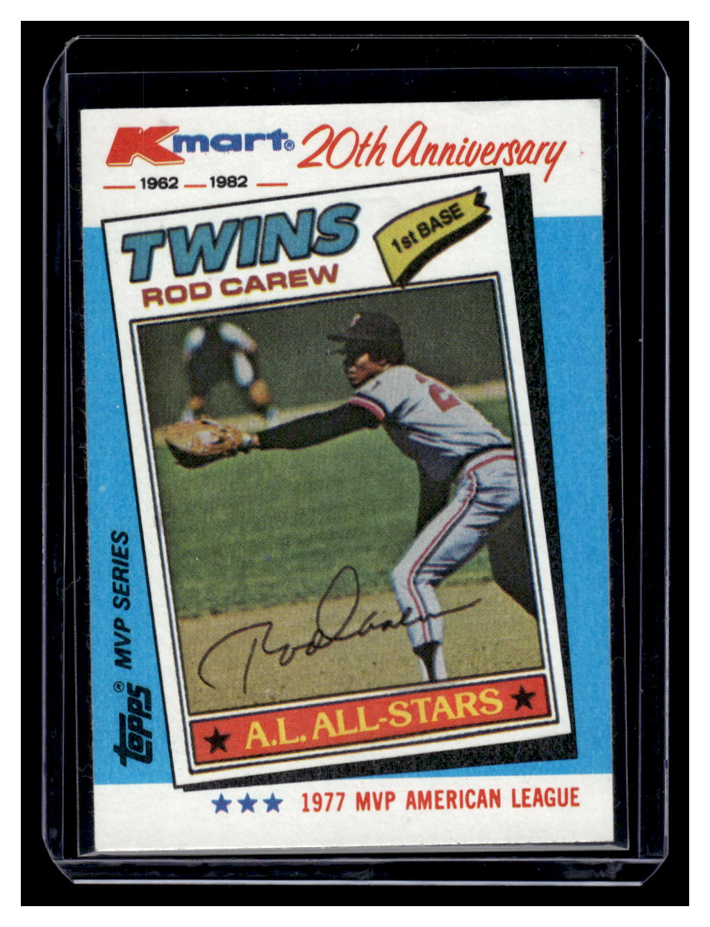 1982 Topps Kmart 20th Anniversary #31 Rod Carew (Minnesota Twins)