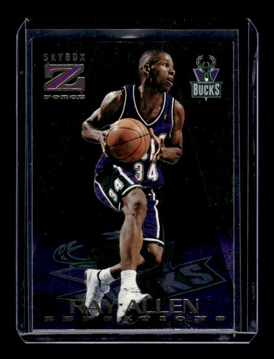 1996-97 Z-Force Zensations #2 Ray Allen (Milwaukee Bucks)