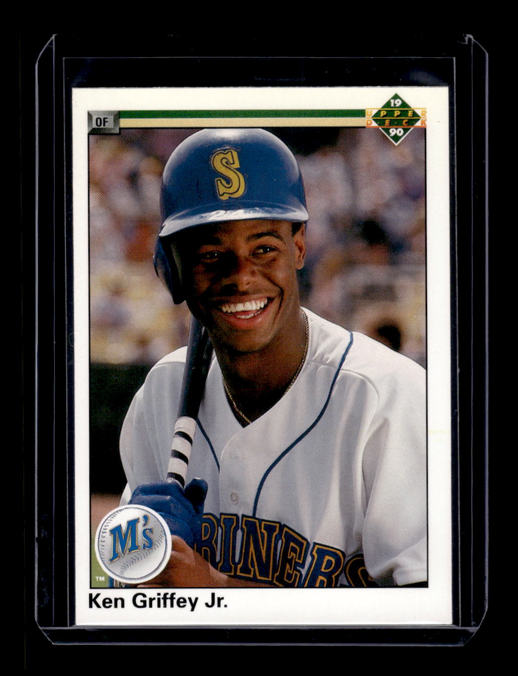 1990 Upper Deck #156 Ken Griffey Jr. "2nd Year Card" (Seattle Mariners)