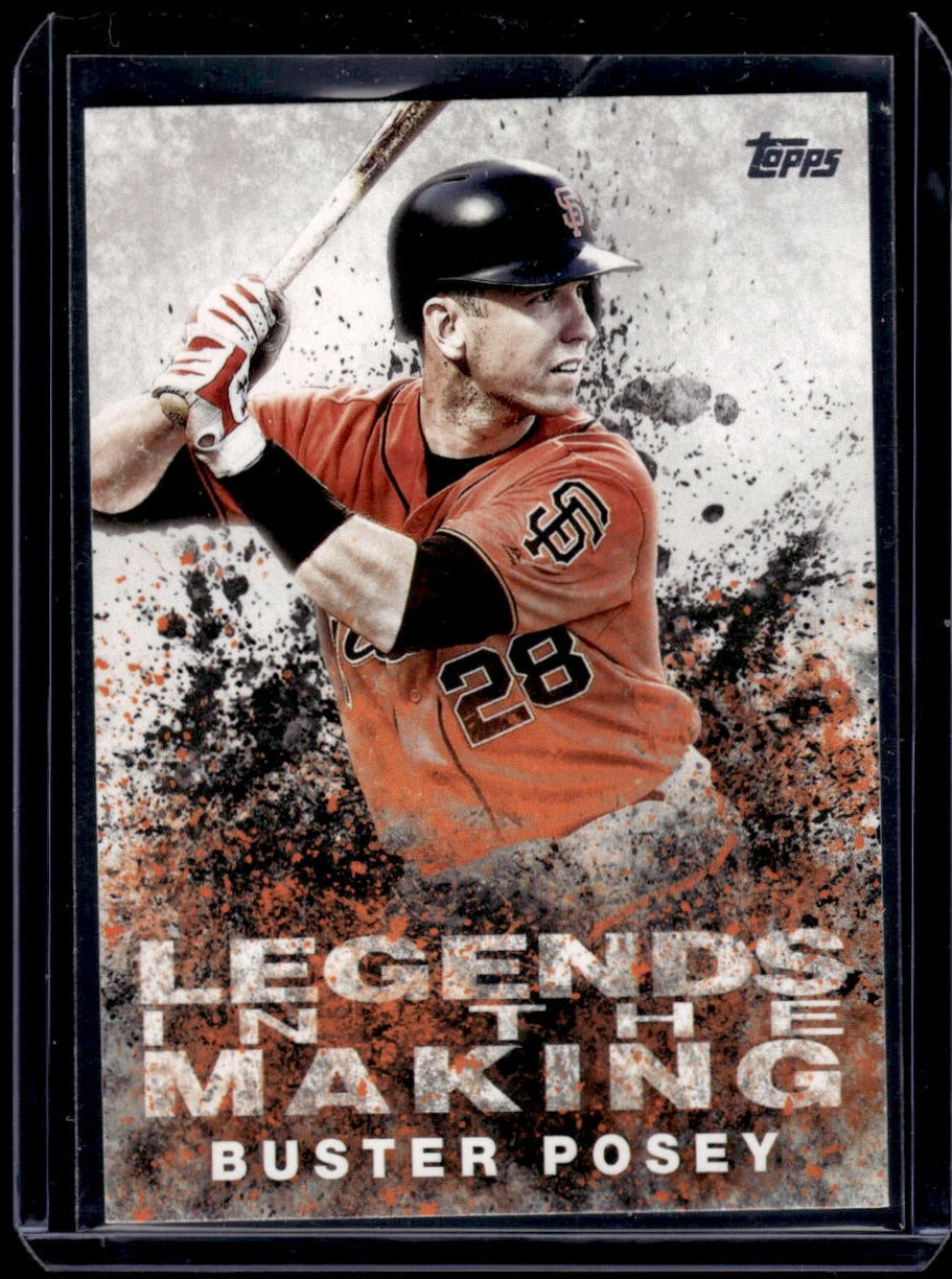 2018 Topps "Legends in the Makings" #LTM-BP Buster Posey (San Francisco Giants)