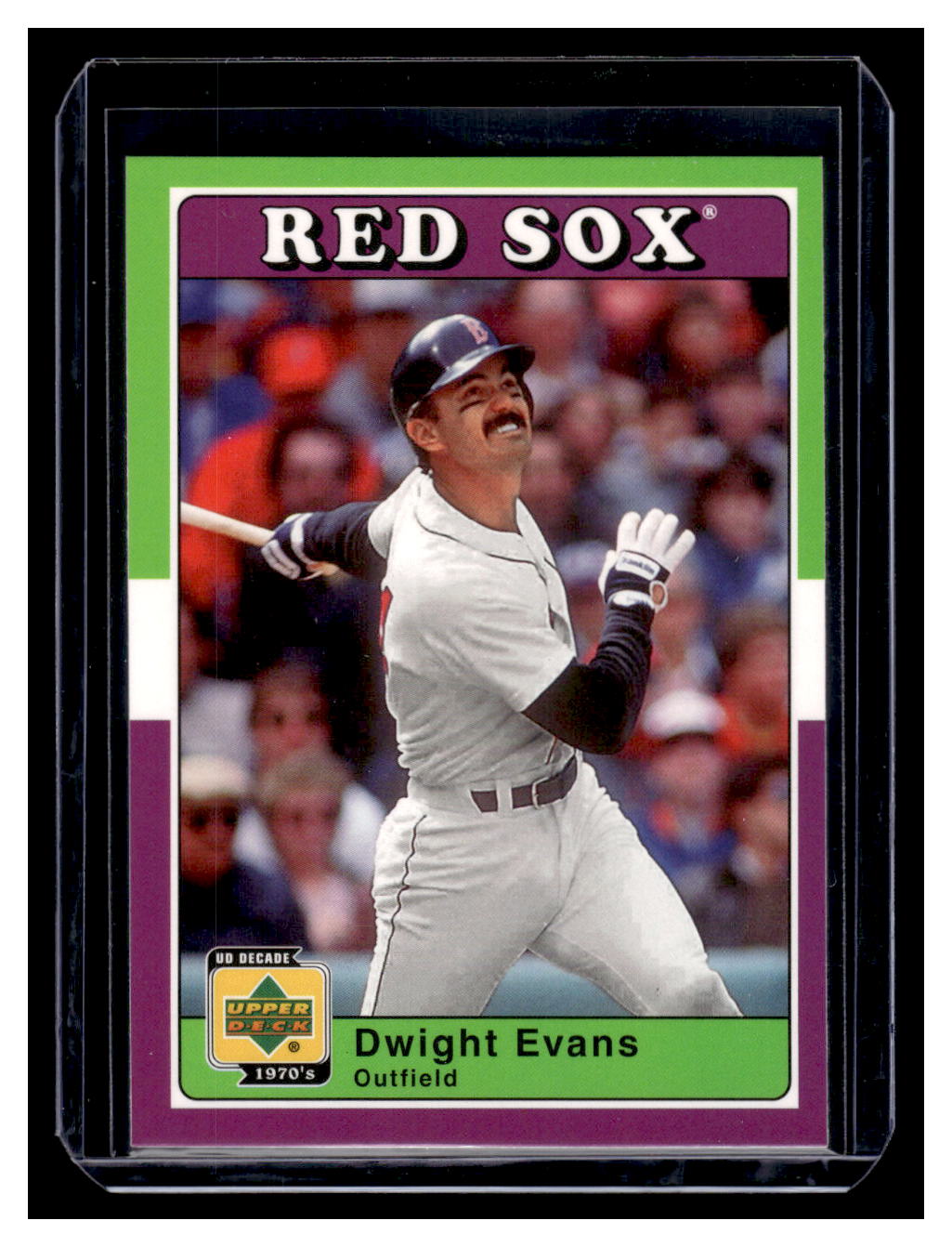 2001 Upper Deck "Decades 1970's" #24 Dwight Evans (Boston Red Sox)