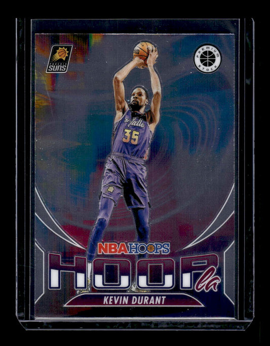 2023-24 Hoops Premium Stock Hoopla #1 Kevin Durant (Phoenix Suns)