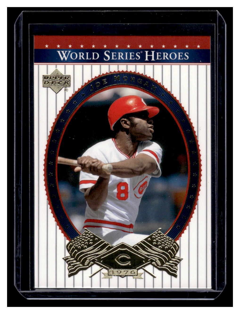 2002 Upper Deck World Series Heroes #66 Joe Morgan (Cincinnati Reds)