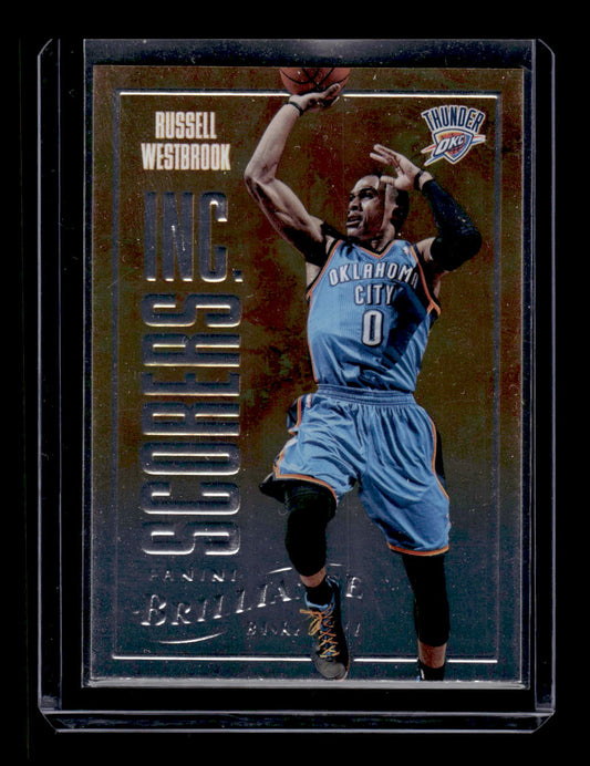 2012-13 Panini Brilliance Scorers Inc. #9 Russell Westbrook (Oklahoma City Thunder)