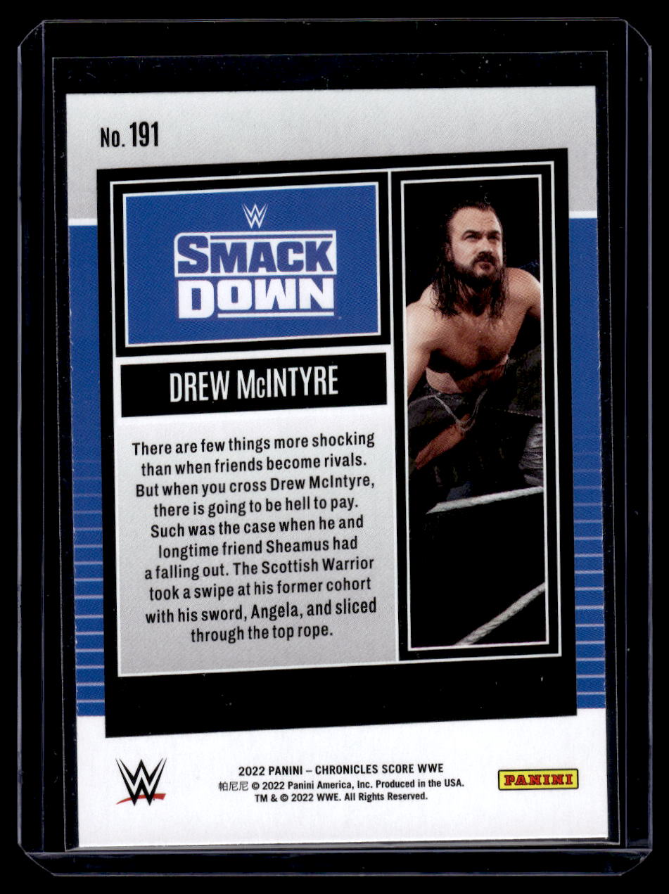 2022 Panini Chronicles WWE Drew McIntyre #191