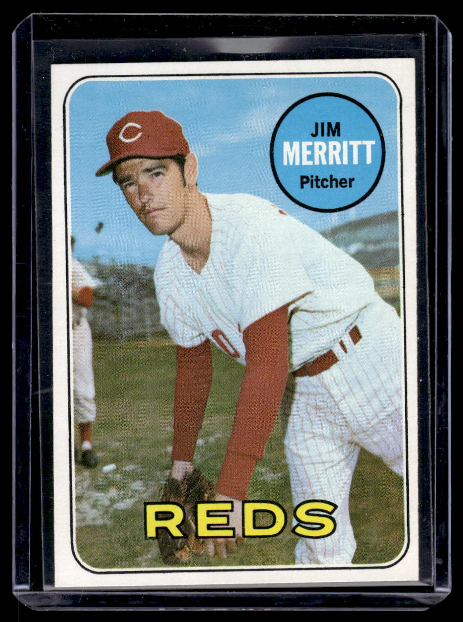 1969 Topps #661 Jim Merritt (Cincinnati Reds)