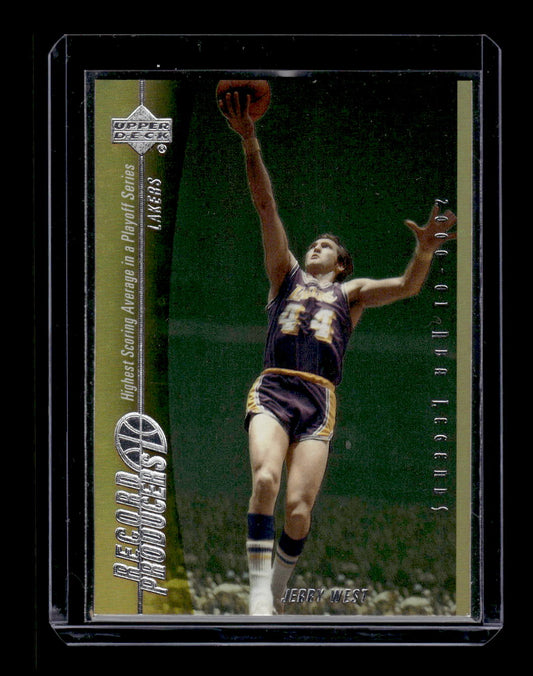 2001-02 Upper Deck Legends Record Producers #RP9 Jerry West (Los Angeles Lakers)