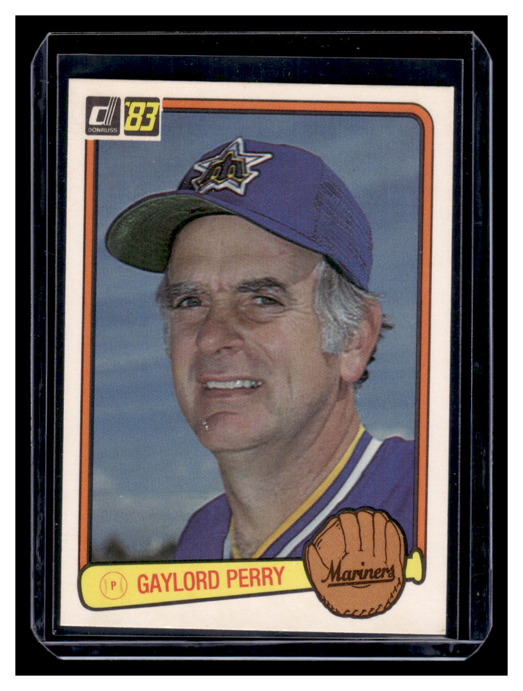 1983  Donruss #307 Gaylord Perry (Seattle Mariners)